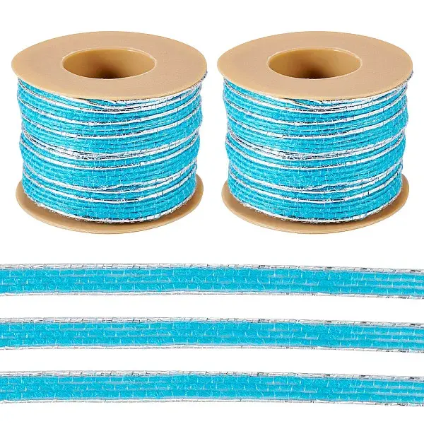 10M Sparkle Jute Ribbon
