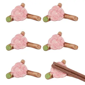 Sakura Porcelain Chopstick Rest