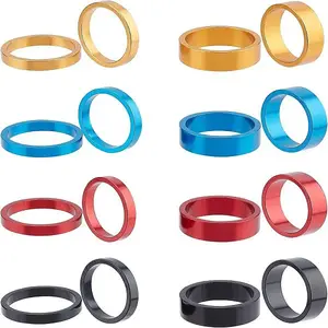 32Pcs Aluminum Alloy Bicycle Headset Spacer