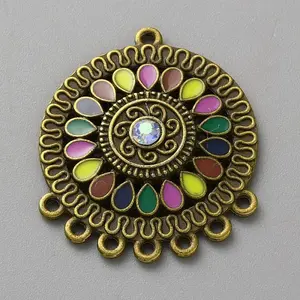 Alloy Enamel Chandelier Component Links