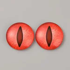 Luminous Self Adhesive Glass Eyes Cabochons