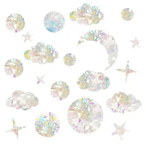 6Pcs 3 Styles PVC Wall Stickers