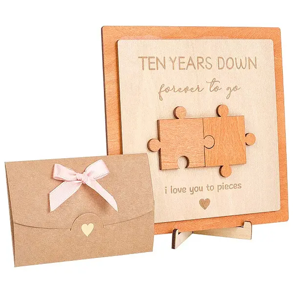 1 Set 10st Anniversary Gift For Boyfriend Girlfriend