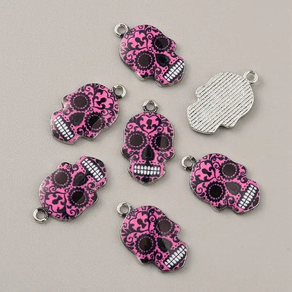 Alloy Enamel Pendants
