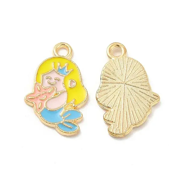 Light Gold Plated Alloy Pendants