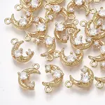 Brass Cubic Zirconia Charms