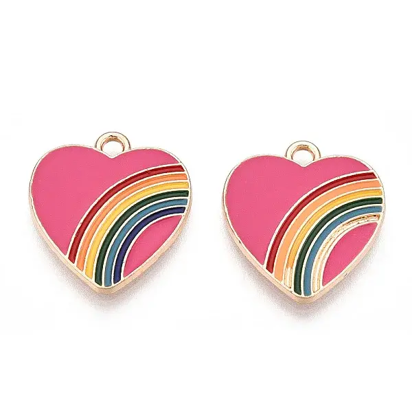 Light Gold Plated Alloy Pendants