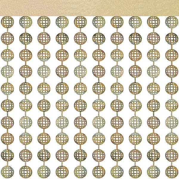 Plastic Laser Disco Ball Curtains