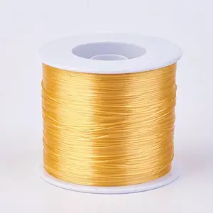 Flat Elastic Crystal String
