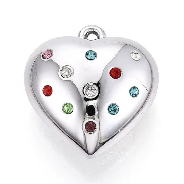 Acrylic & Rhinestone Pendants