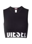 DIESEL Top 'ADA-D-POP'  čierna / biela