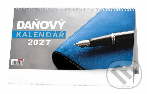 Daňový kalendář 2027 - stolní kalendář
