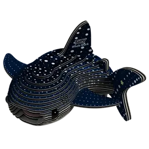 Žralok obrovský 3D kartonová skládačka