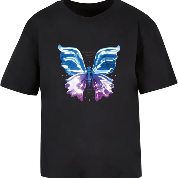 Dámské tričko Chromed Butterfly Tee - černé