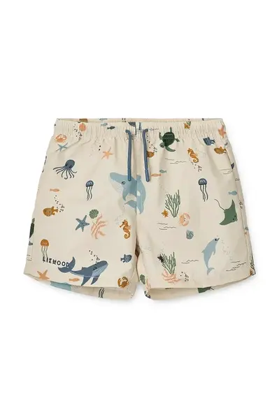 Liewood Detské plavkové šortky Liewood Aiden Printed Board Shorts