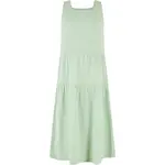 Dívčí šaty 7/8 Length Valance Summer Dress - zelené