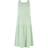 Dívčí šaty 7/8 Length Valance Summer Dress - zelené