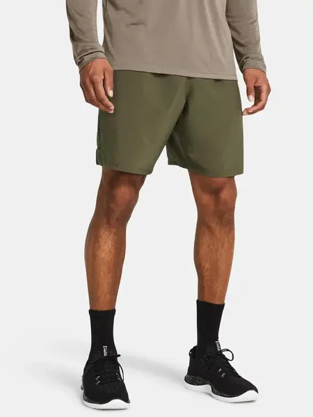 Under Armour Kraťasy UA Woven Wdmk Shorts-GRN - Pánské
