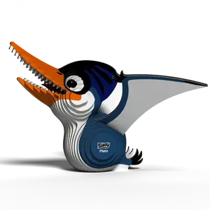 Pterodaktyl 3D kartonová skládačka