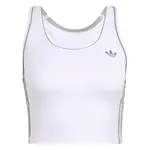 ADIDAS PERFORMANCE Športový top  striebornosivá / biela