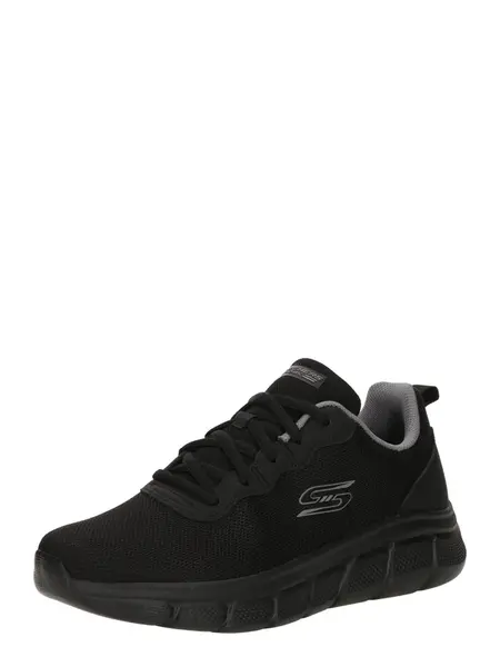 SKECHERS Nízke tenisky 'BOBS B FLEX - ICY EDGE'  sivá / čierna