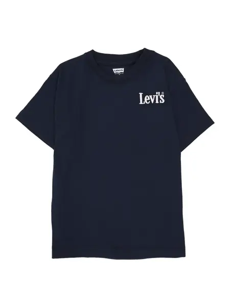 Levi's Kids Tričko 'CLASSIC AND CLEAN'  tmavomodrá / biela