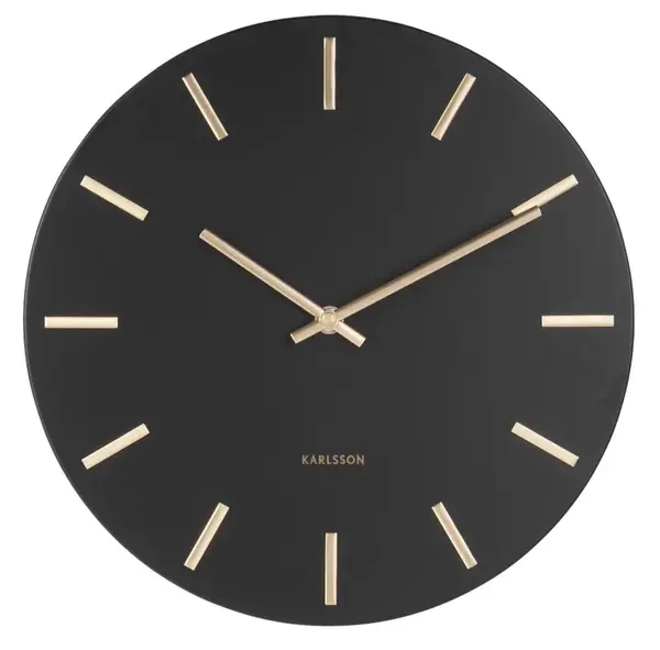 Karlsson Nástenné hodiny KA5821BK