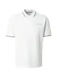 JACK & JONES Tričko 'JCOFUSION'  čierna / biela