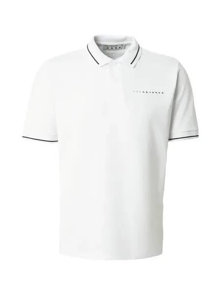 JACK & JONES Tričko 'JCOFUSION'  čierna / biela