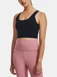 Under Armour Tílko Meridian Fitted Crop Tank-BLK - Dámské