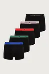 Tommy Hilfiger  priliehavé boxerky pánske bavlnené s elastanom 5-pak