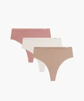 Dámské brazilky ATLANTIC 3Pack - vícebarevné