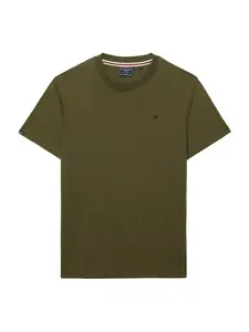 Superdry & Co Tričko 'ESSENTIAL'  olivová
