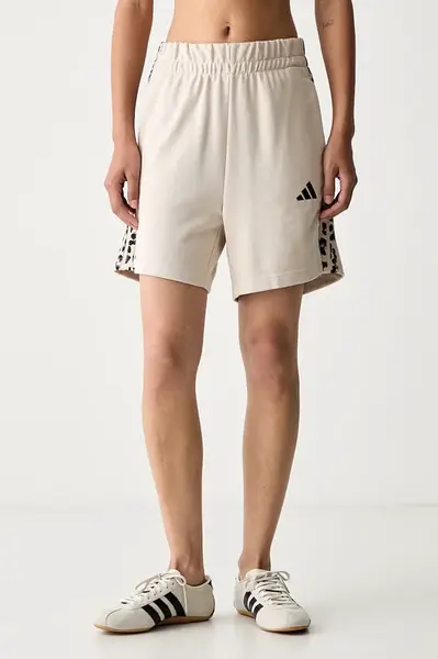 adidas teplákové šortky dámské s bavlnou Leopard Pack