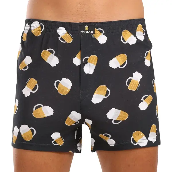 LONKA Pánské trenky Pivícebarevné (Karlos-pivo/půllitry) M