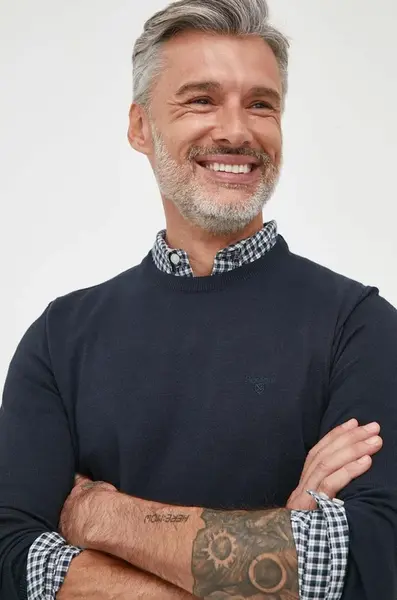 Barbour  sveter pánsky bavlnený PIMA