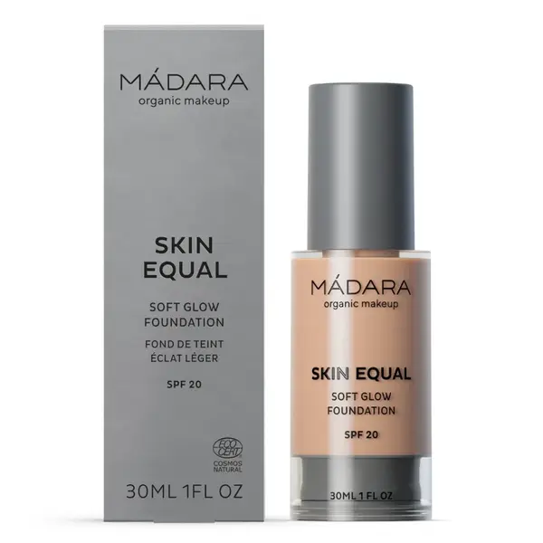 MÁDARA Skin Equal Soft glow SPF 20 make-up 30 ml Rose Ivory