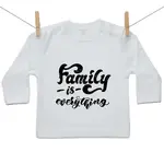 Boodyy Tričko s dlhým rukávom Family is everything 134 (8-9 rokov)