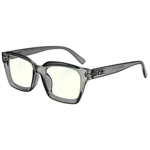 Okuliare na Počítač PCG014 sivý plastový rám +1,0