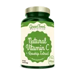 GreenFood Nutrition Natural vit C+Rosehip 60cps