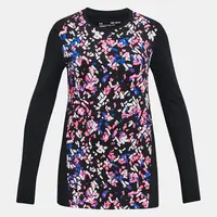Under Armour Tričko CW Novelty LS Crew-BLK - Holky