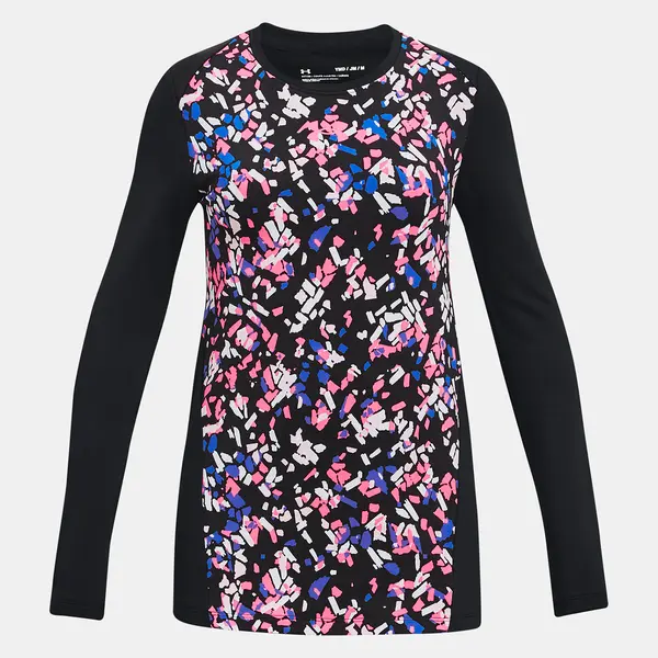 Under Armour Tričko CW Novelty LS Crew-BLK - Holky