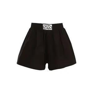 Detské trenky klasická guma čierne (J960) 4-5 rokov