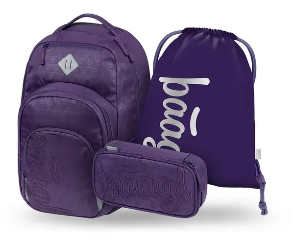 Školská sada Coolmate Plum