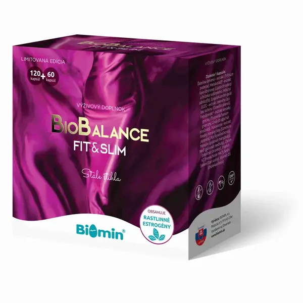BIOMIN BIOBALANCE FIT&SLIM 120+60CPS