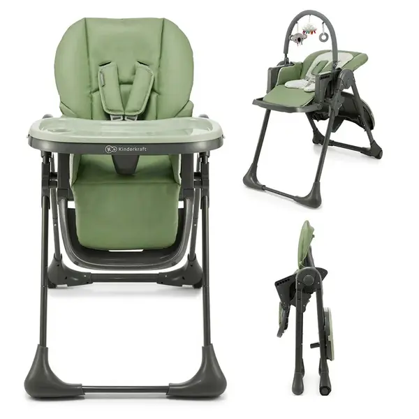 Stolička jedálenská Tummie green