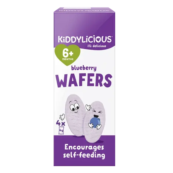 Kiddylicious oblátky čučoriedkové mini