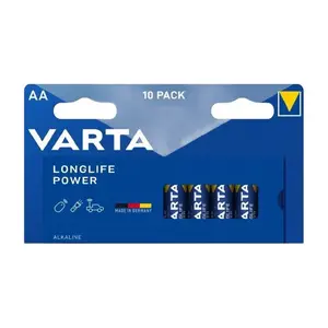 VARTA LONGLIFE POWER alkalické batérie 10ks AA