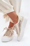 Dámské šněrovací tenisky na platformě Lee Cooper