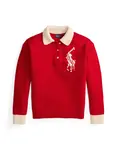 Polo Ralph Lauren Sveter  červená / biela